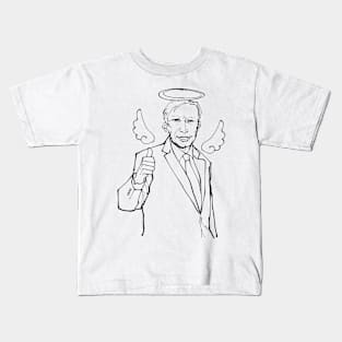 Joseph Lieberman illustration Kids T-Shirt